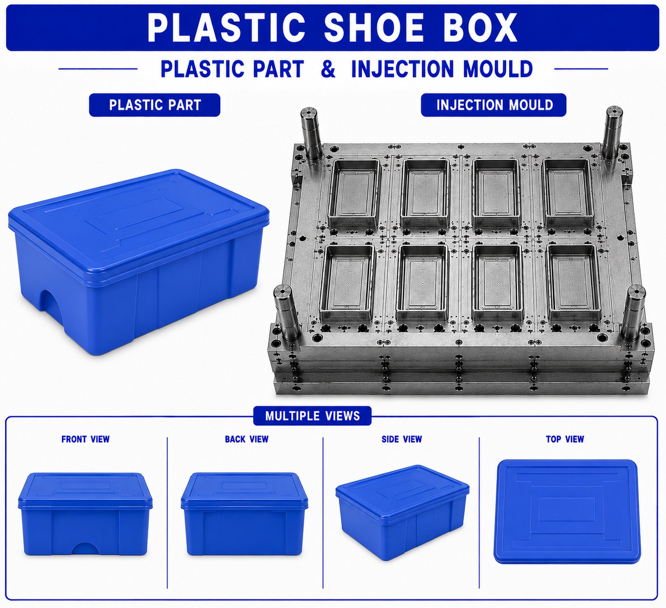 Plastic Shoe Box Mould and Moulding Service